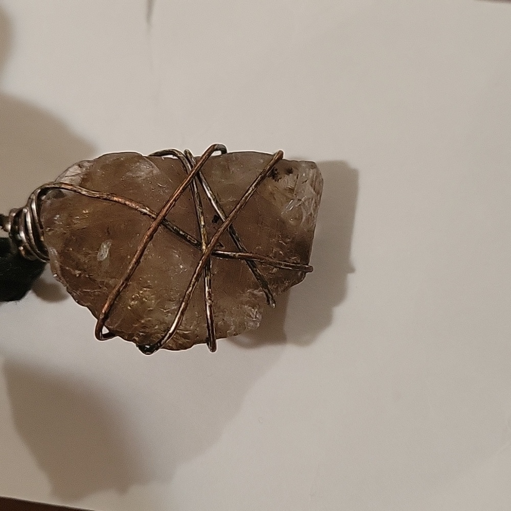 Smokey quartz pendant
